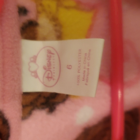 Disney Belle girl's robe size 6 - Picture 2 of 2